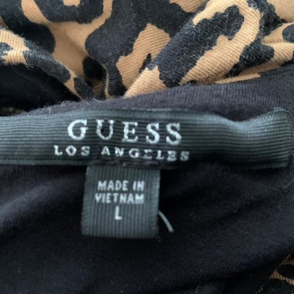 Guess Los Angeles Leopard Print Dress - Picture 7 of 8